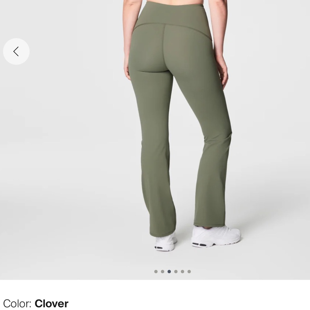 SPANX Clover Green Pants